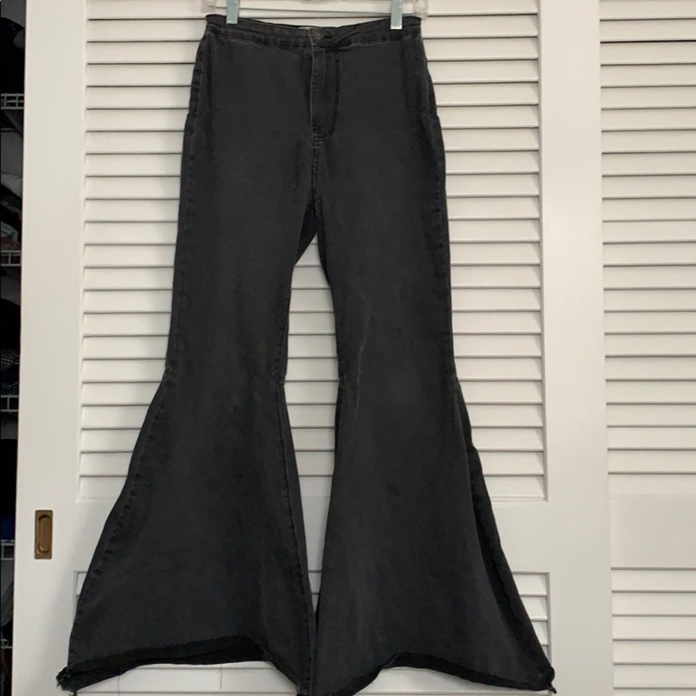 Free People Just Float On Flare Jeans